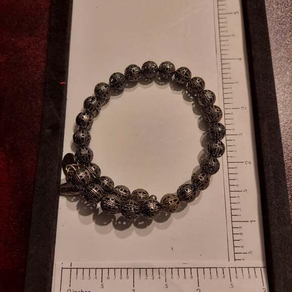 Alex and Ani Silver Tone Balls Bracelet - Picture 1 of 1
